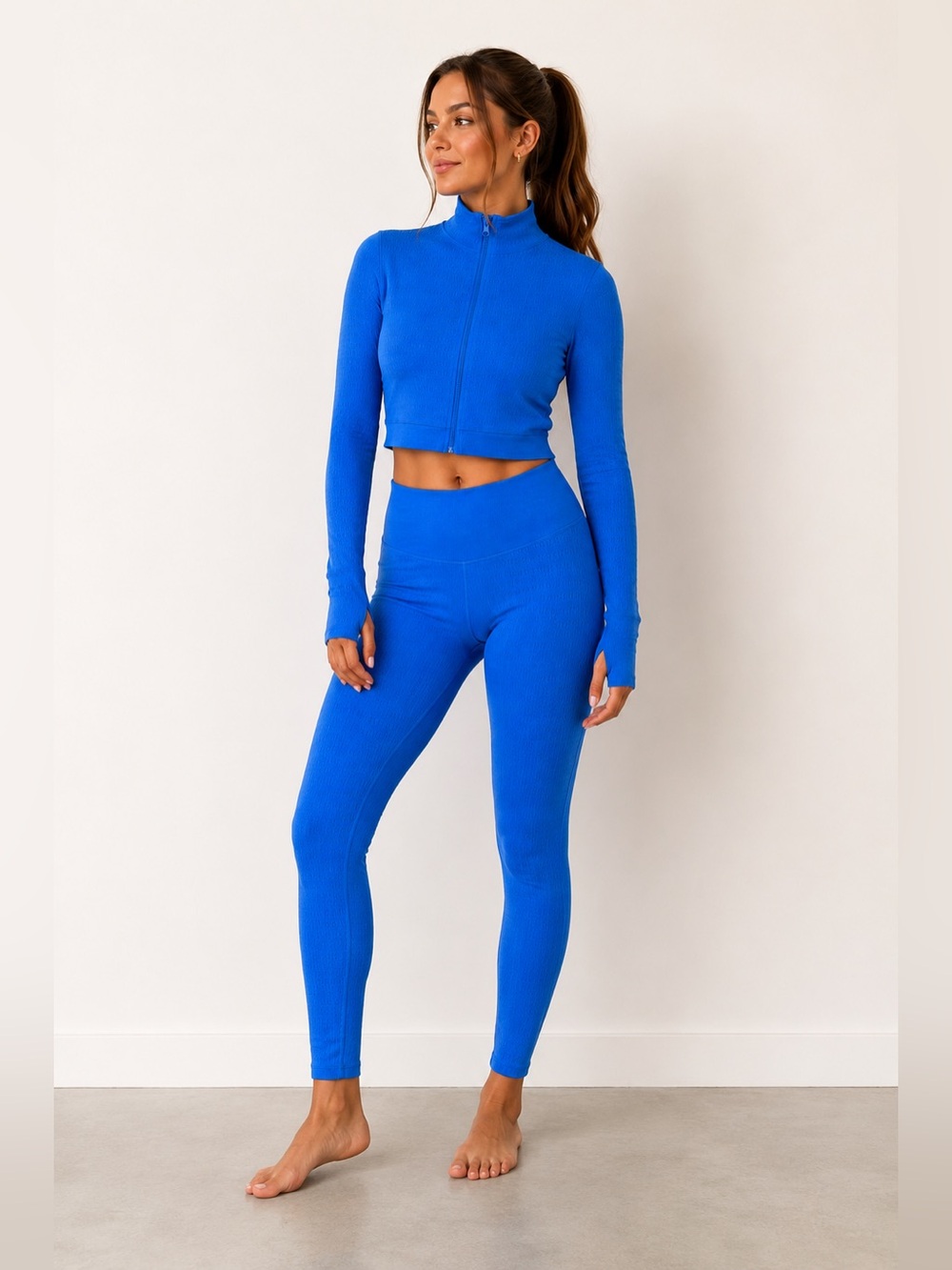 Forever 21 Matching Activewear Set – Blue
